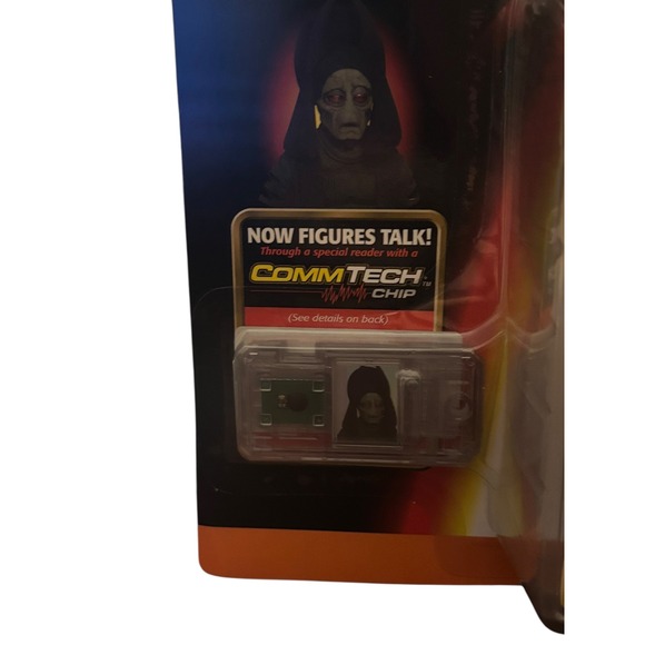 Star Wars Episode I Rune Haako 1999 Hasbro CommTech Chip Action Figure New - Picture 6 of 16